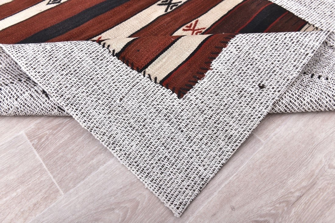 3'4'' x 5'0'' Turkish Flatweave Kilim Rug - 60970 - 12