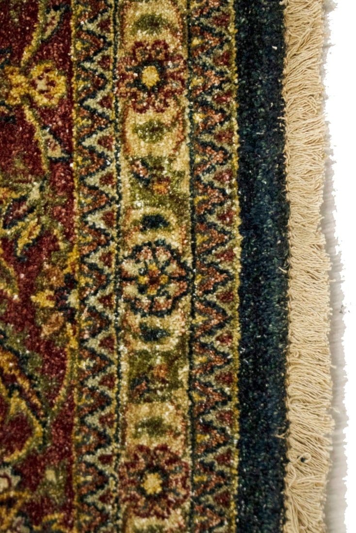 Hale Navy Floral 8X10 Indo-Tabriz Oriental Rug - 10