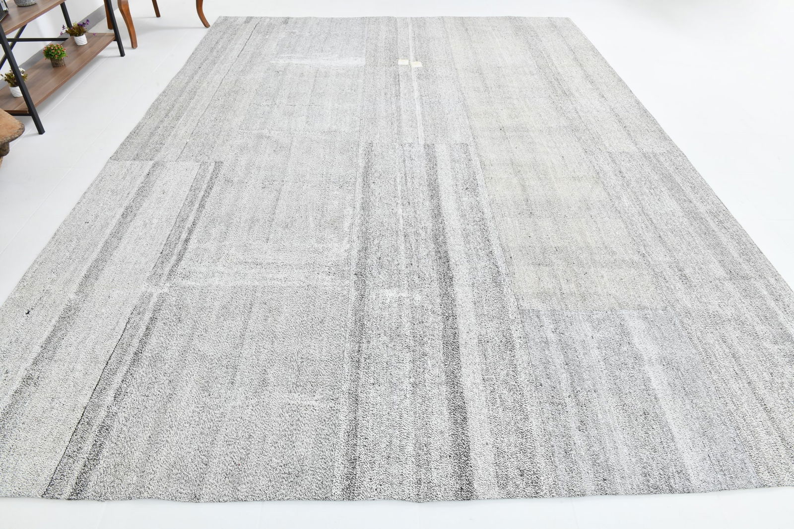 9'7'' x 13'1'' Turkish Flatweave Kilim Rug - 60729 - 8