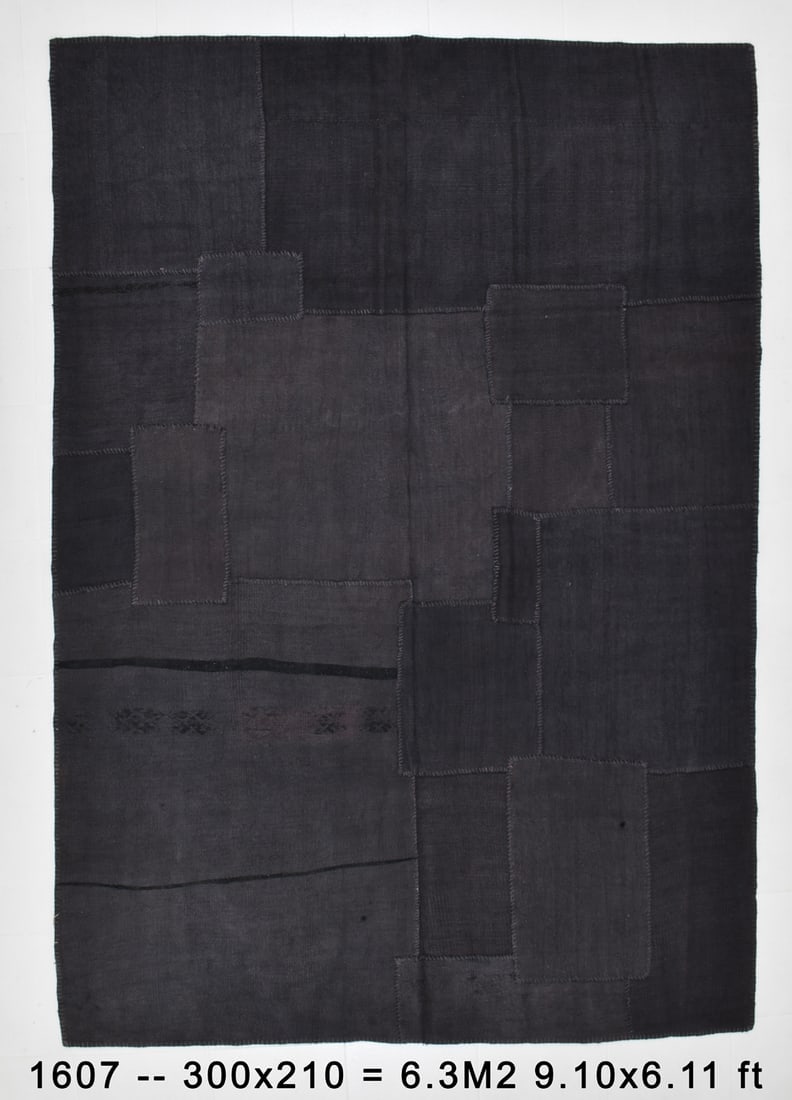 6'10'' x 9'10'' Turkish Handmade Kilim Rug - 1607 (1 of 20)