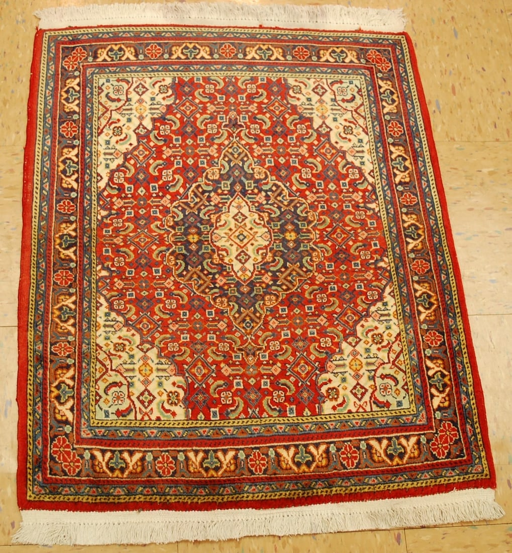 Persian SARUK RUG 2'2" x 2'8" (1 of 10)