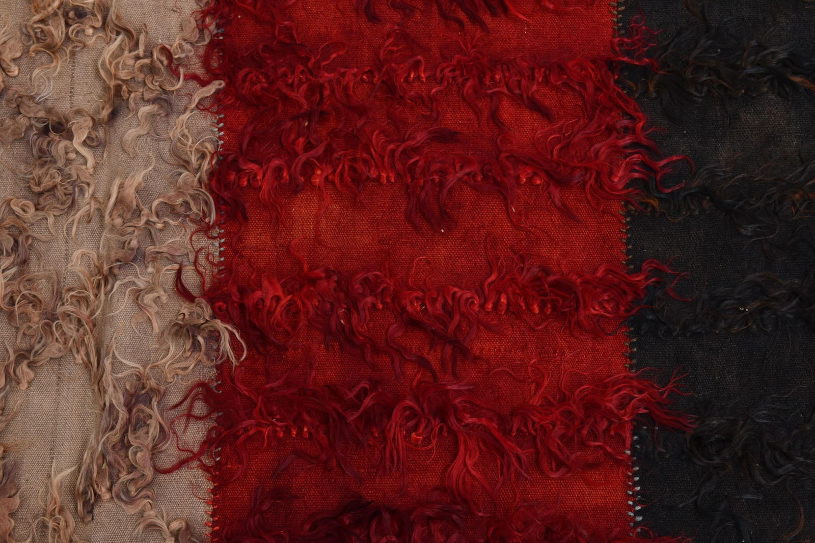 6'3'' x 7'8'' Tulu Filikli Kilim Rug - 70356 - 11