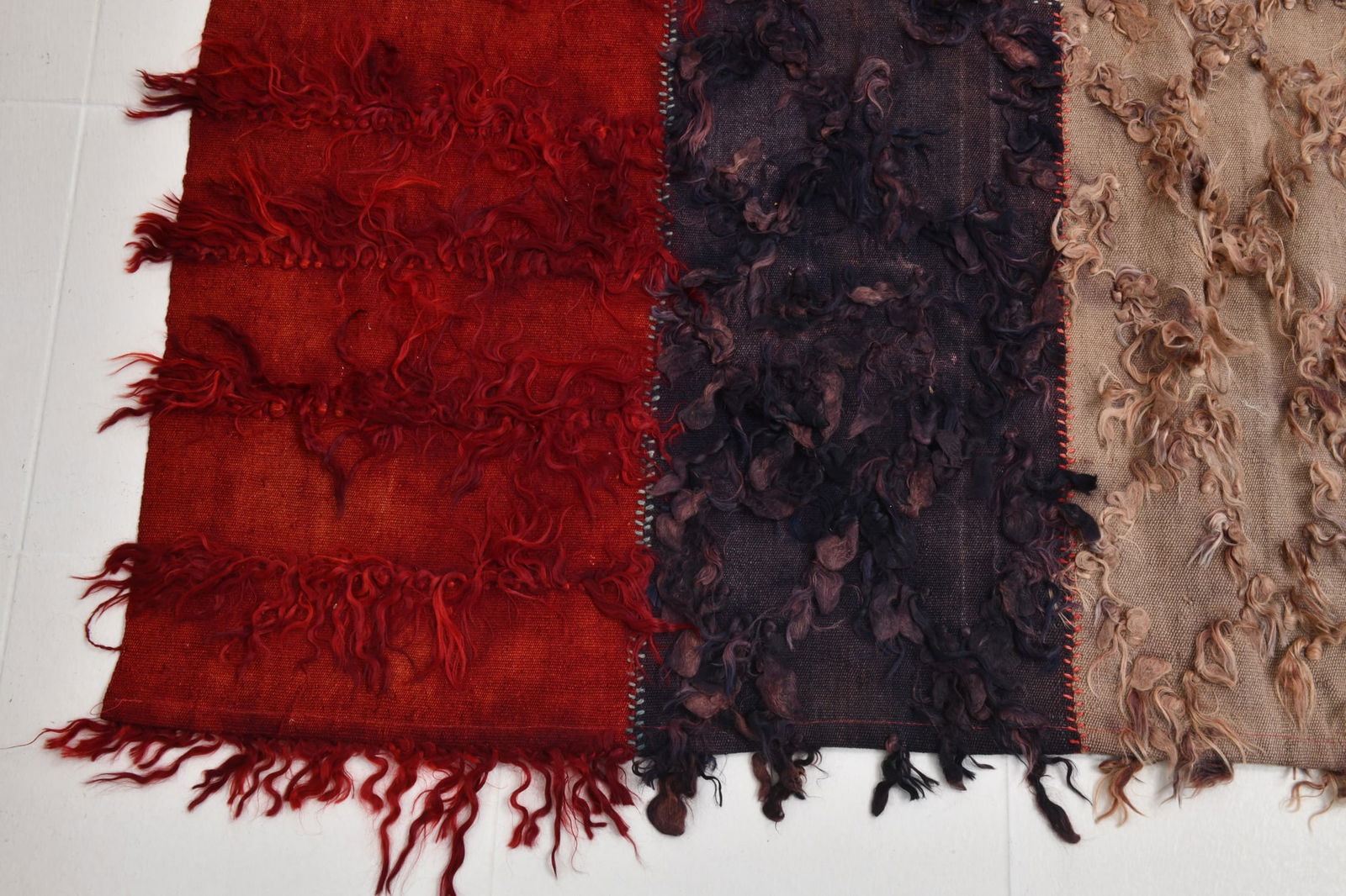 6'3'' x 7'8'' Tulu Filikli Kilim Rug - 70356 - 14