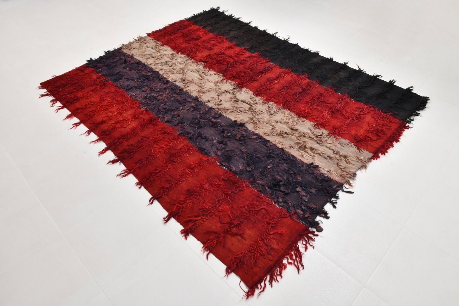6'3'' x 7'8'' Tulu Filikli Kilim Rug - 70356 - 3