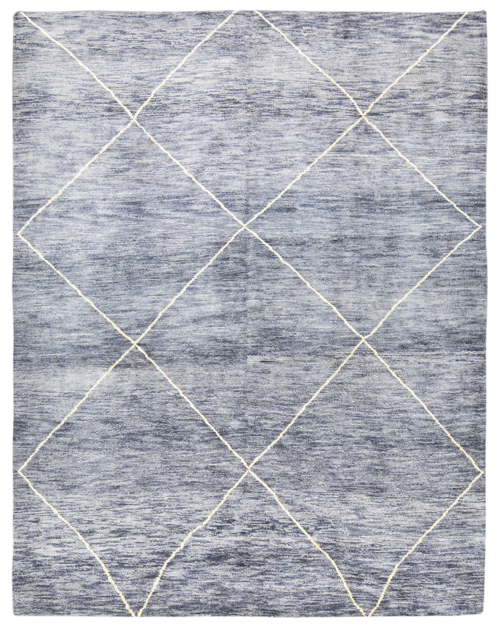 HAND KNOTTED WOOL MOROCCAN RUG (1 of 6)