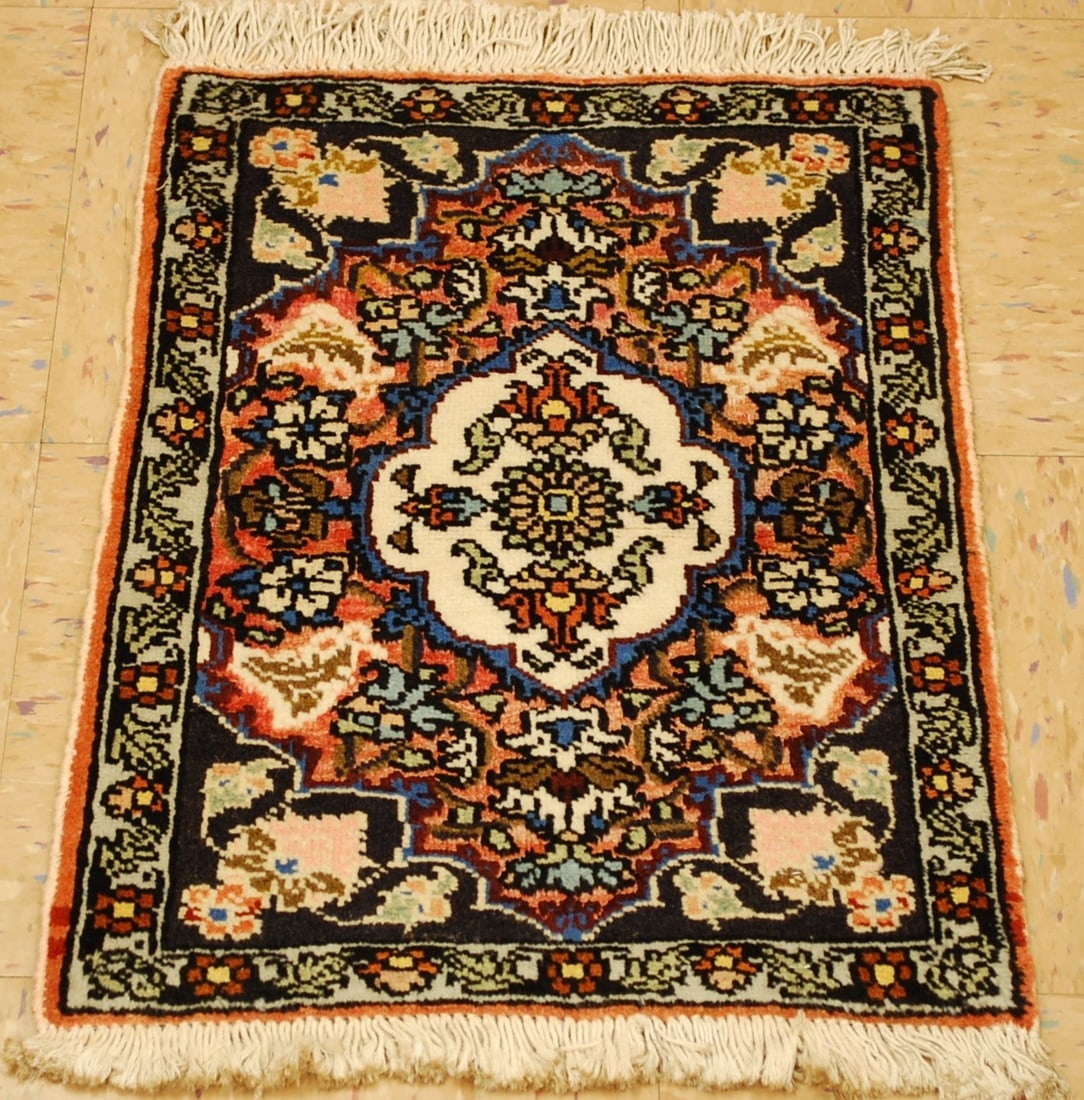 PERSIAN-BIJAR RUG 1'5" x 2' (1 of 6)