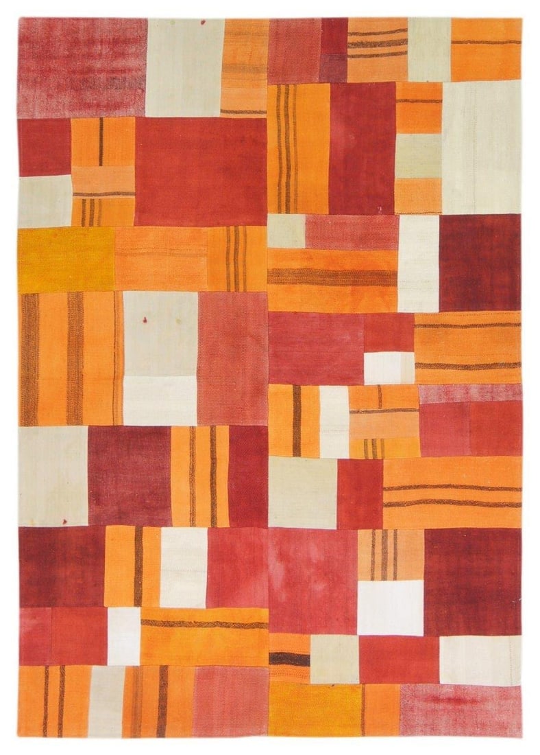PATCHWORK WOOL ANATOLIAN RUG (1 of 4)