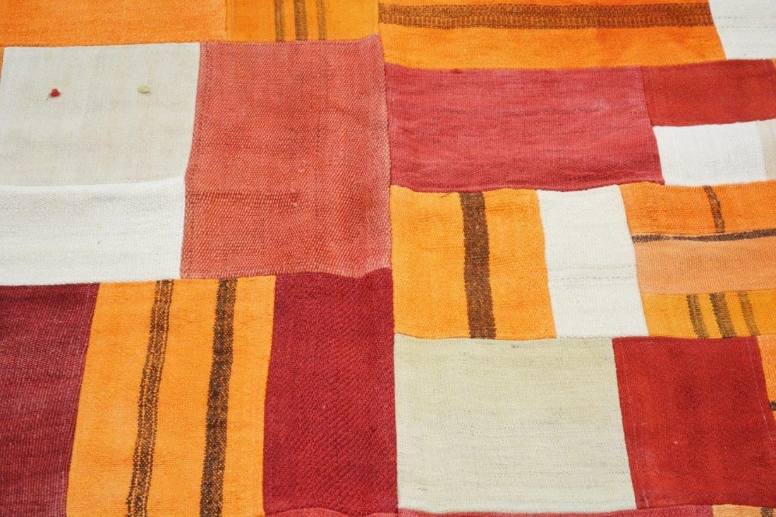 PATCHWORK WOOL ANATOLIAN RUG - 3