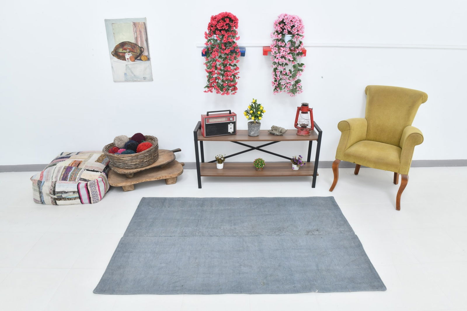 3'10'' x 6'0'' Turkish Flatweave Kilim Rug - 1659 - 5