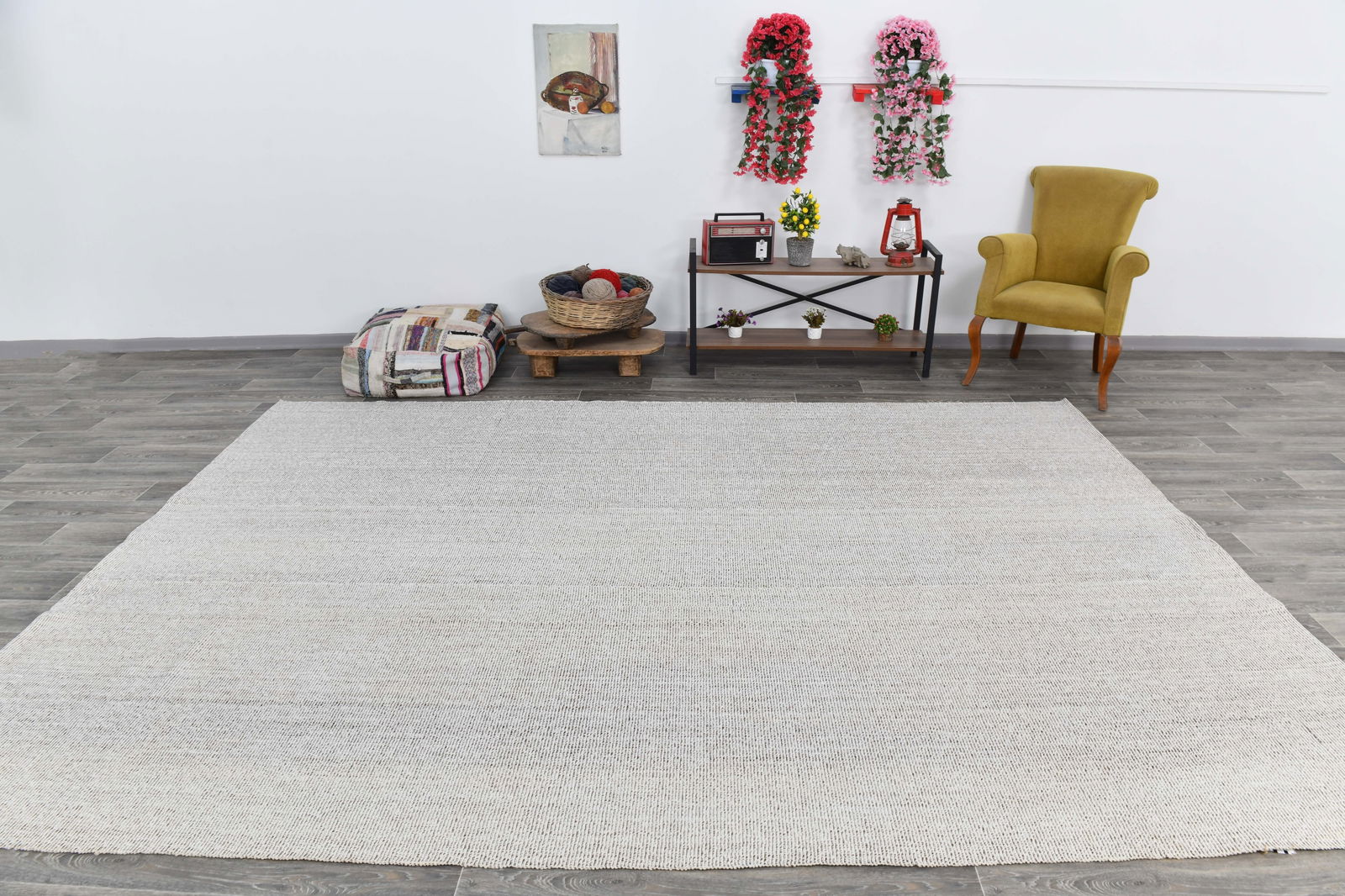 8'6'' x 11'9'' Turkish Flatweave Kilim Rug - 60918 - 16