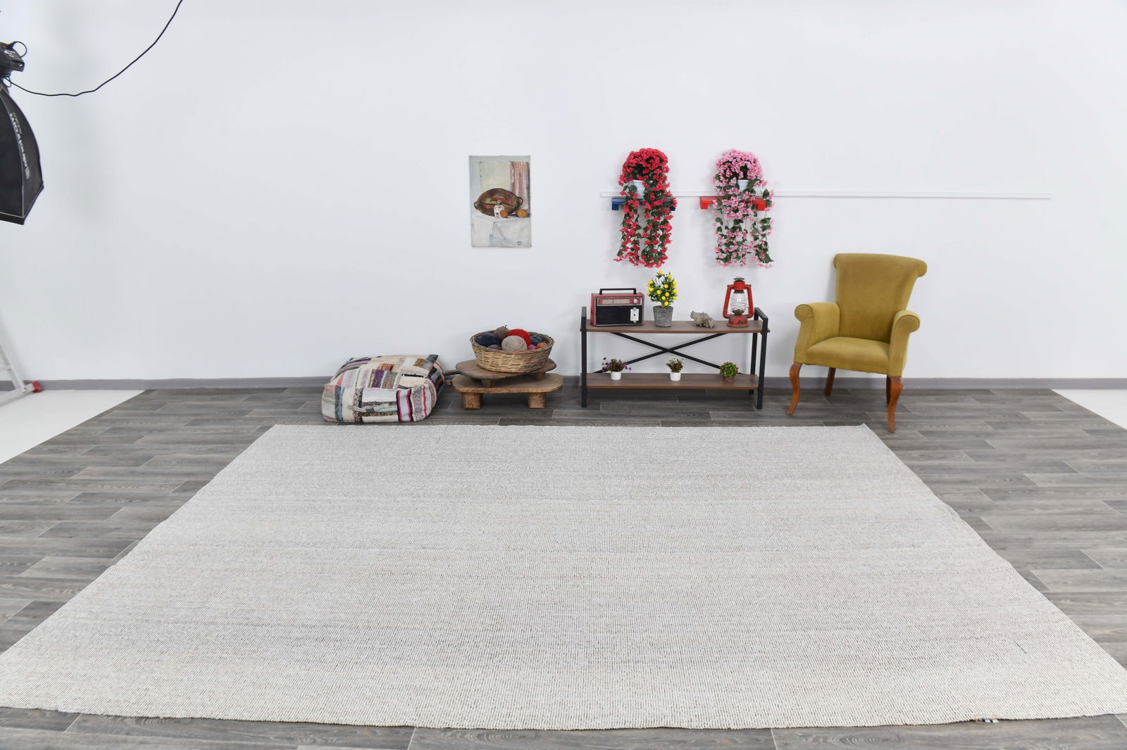 8'6'' x 11'9'' Turkish Flatweave Kilim Rug - 60918 - 20