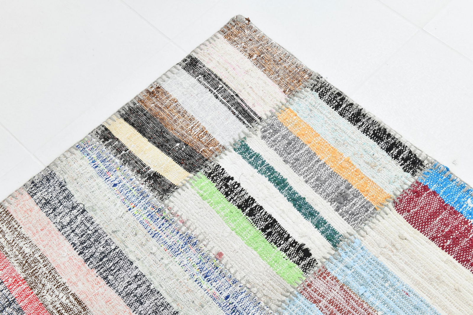 6'10'' x 10'0'' Turkish Flatweave Kilim Rug - 60699 - 13