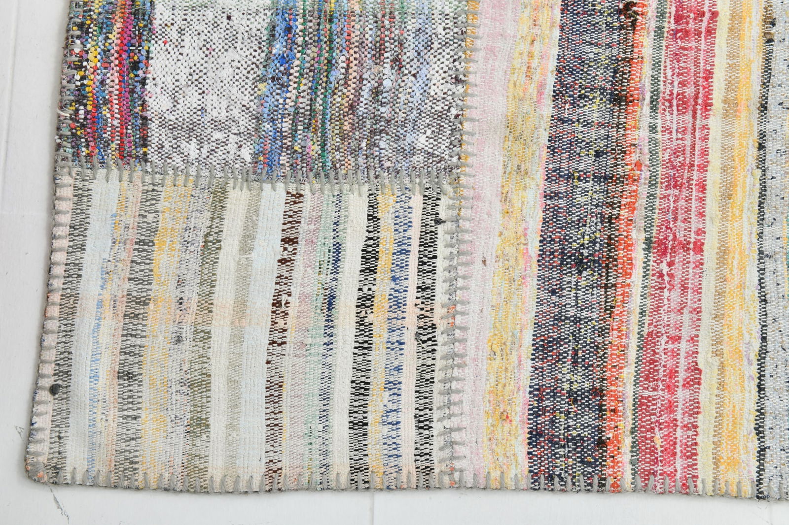 6'10'' x 10'0'' Turkish Flatweave Kilim Rug - 60699 - 14