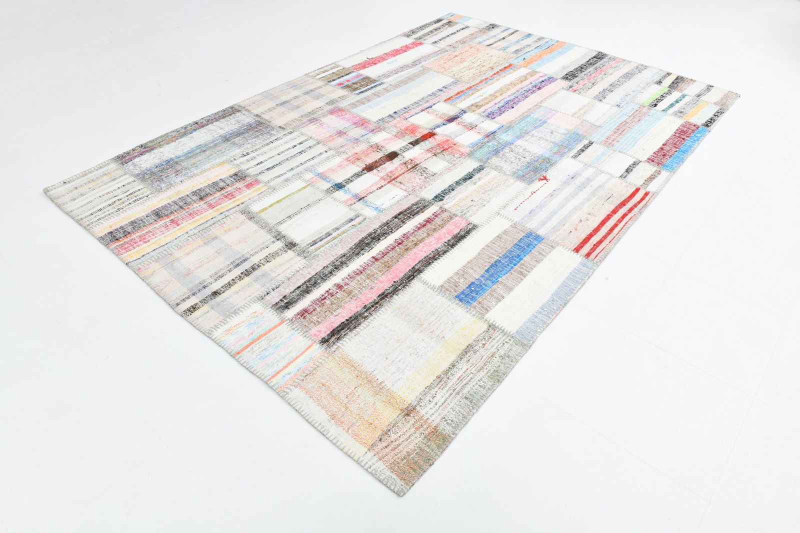 6'10'' x 10'0'' Turkish Flatweave Kilim Rug - 60699 - 3