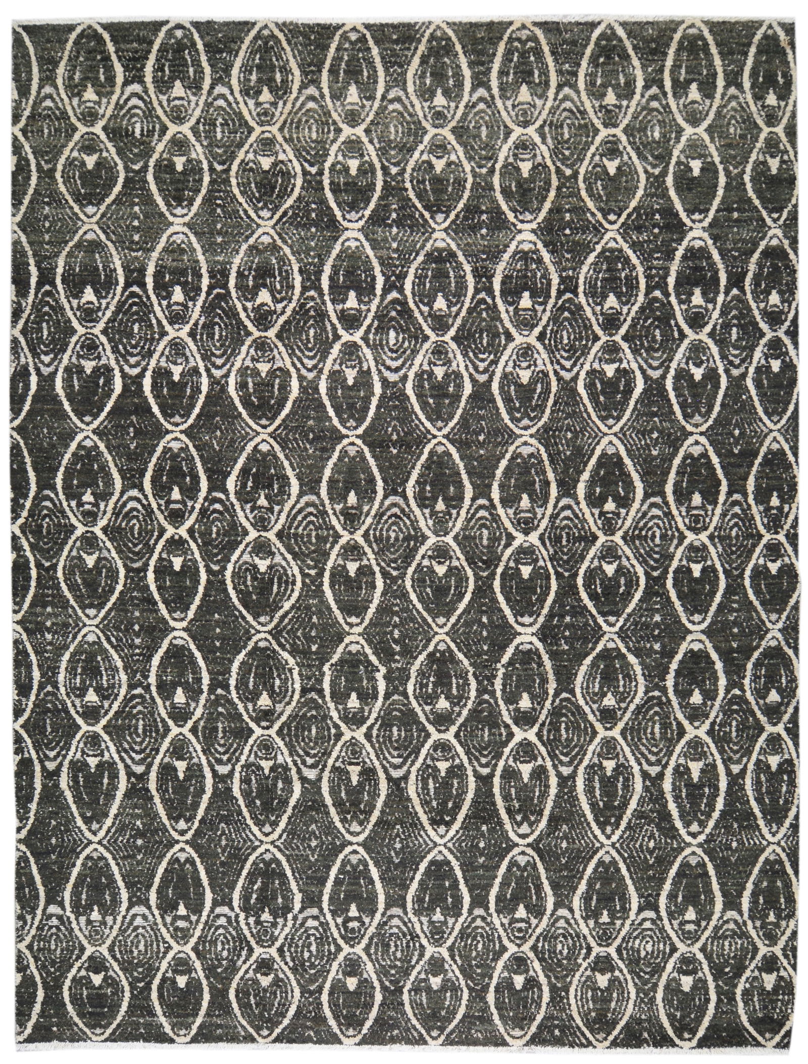 HAND KNOTTED WOOL SHEBA RUG (1 of 6)