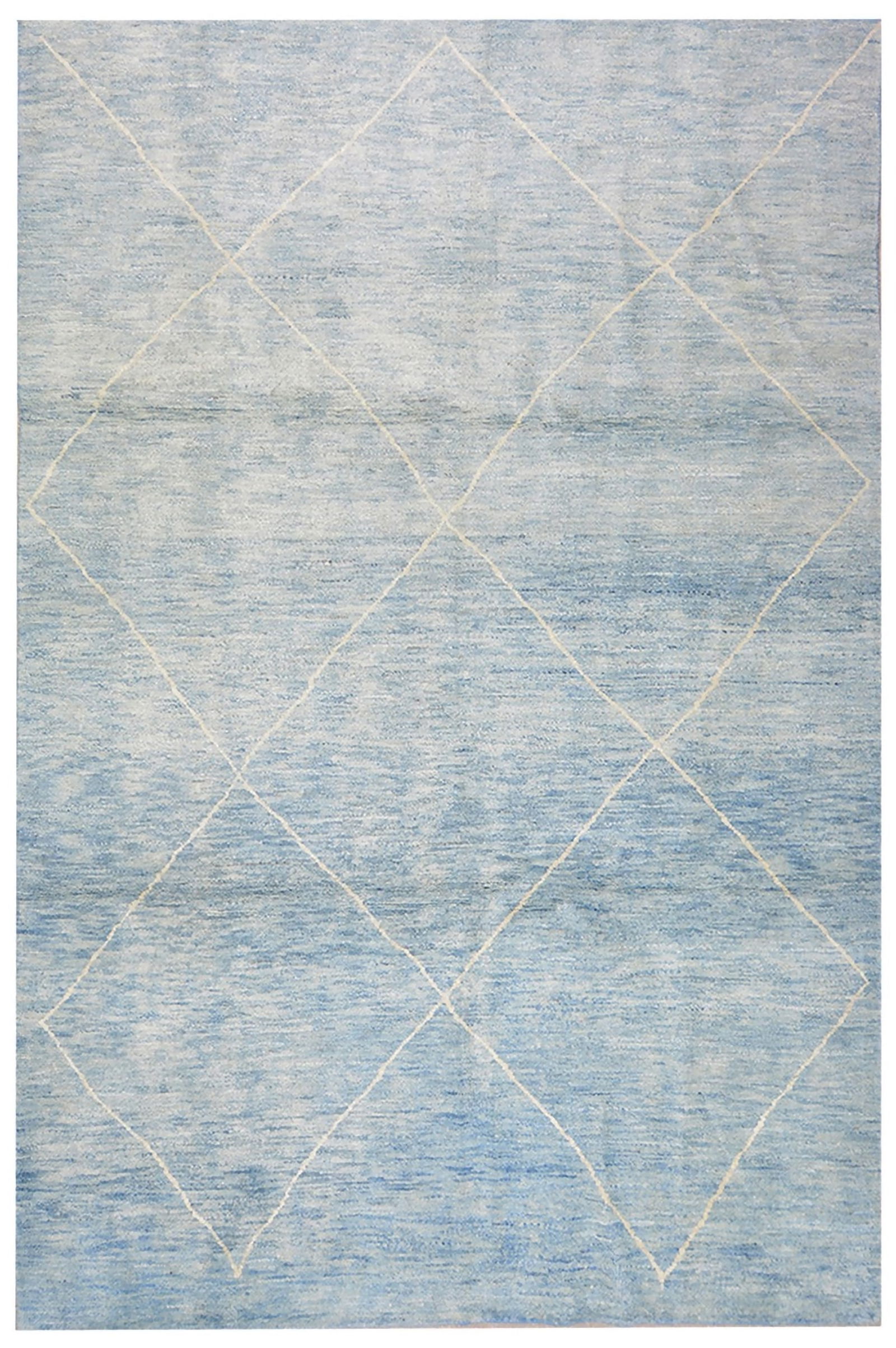HAND KNOTTED WOOL MOROCCAN RUG (1 of 4)