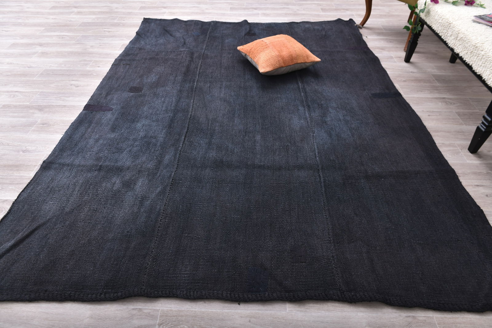 7'1'' x 9'7'' Turkish Handmade Kilim Rug - 241795 - 3