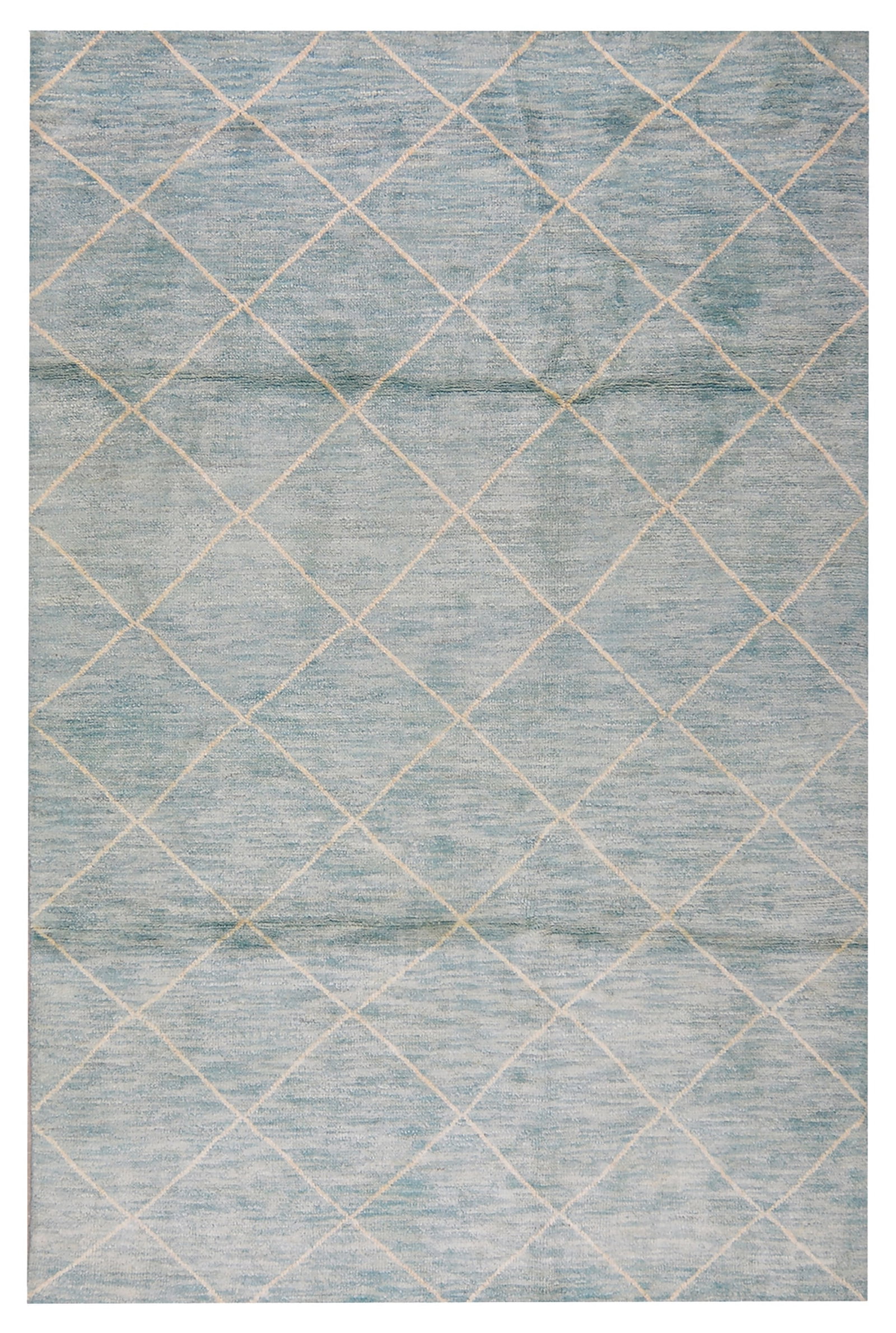 HAND KNOTTED WOOL MOROCCAN RUG (1 of 4)