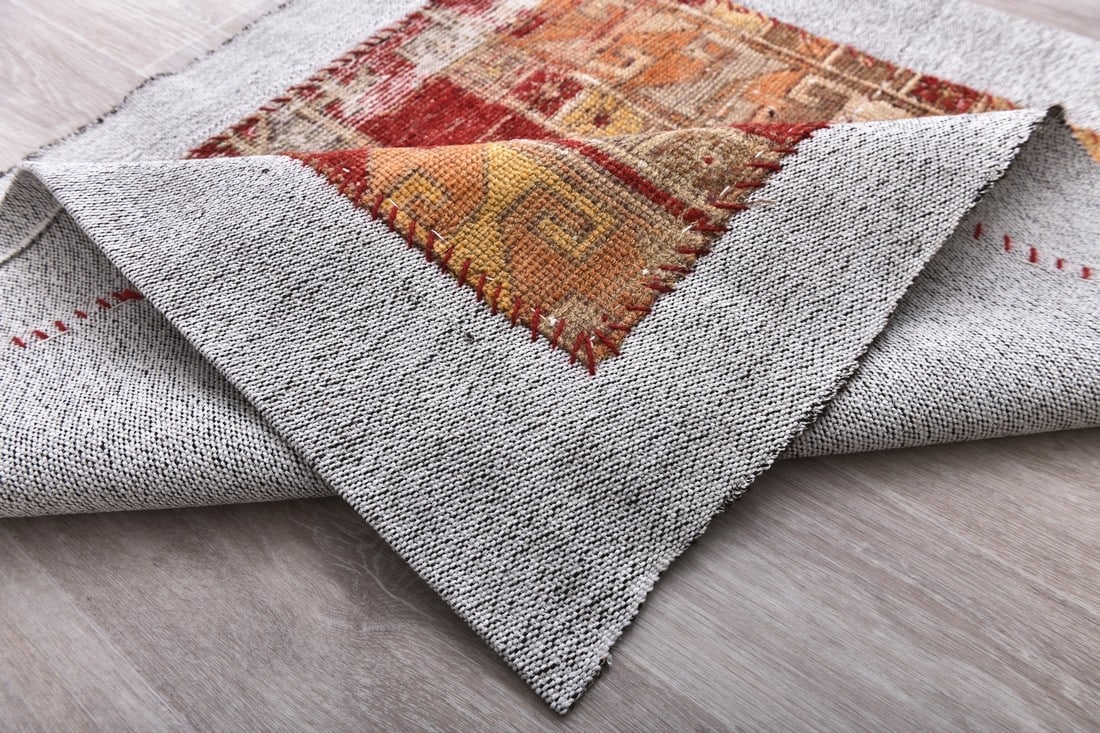 3'4'' x 3'9'' Turkish Flatweave Kilim Rug - 241754 - 12