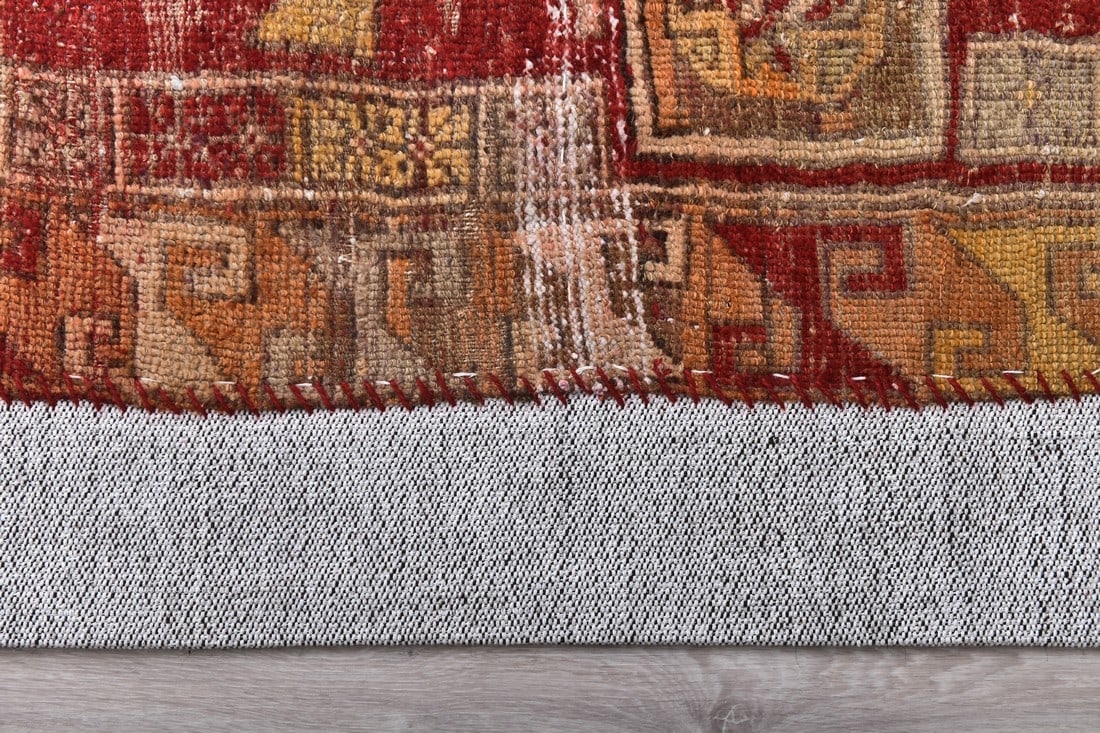 3'4'' x 3'9'' Turkish Flatweave Kilim Rug - 241754 - 9