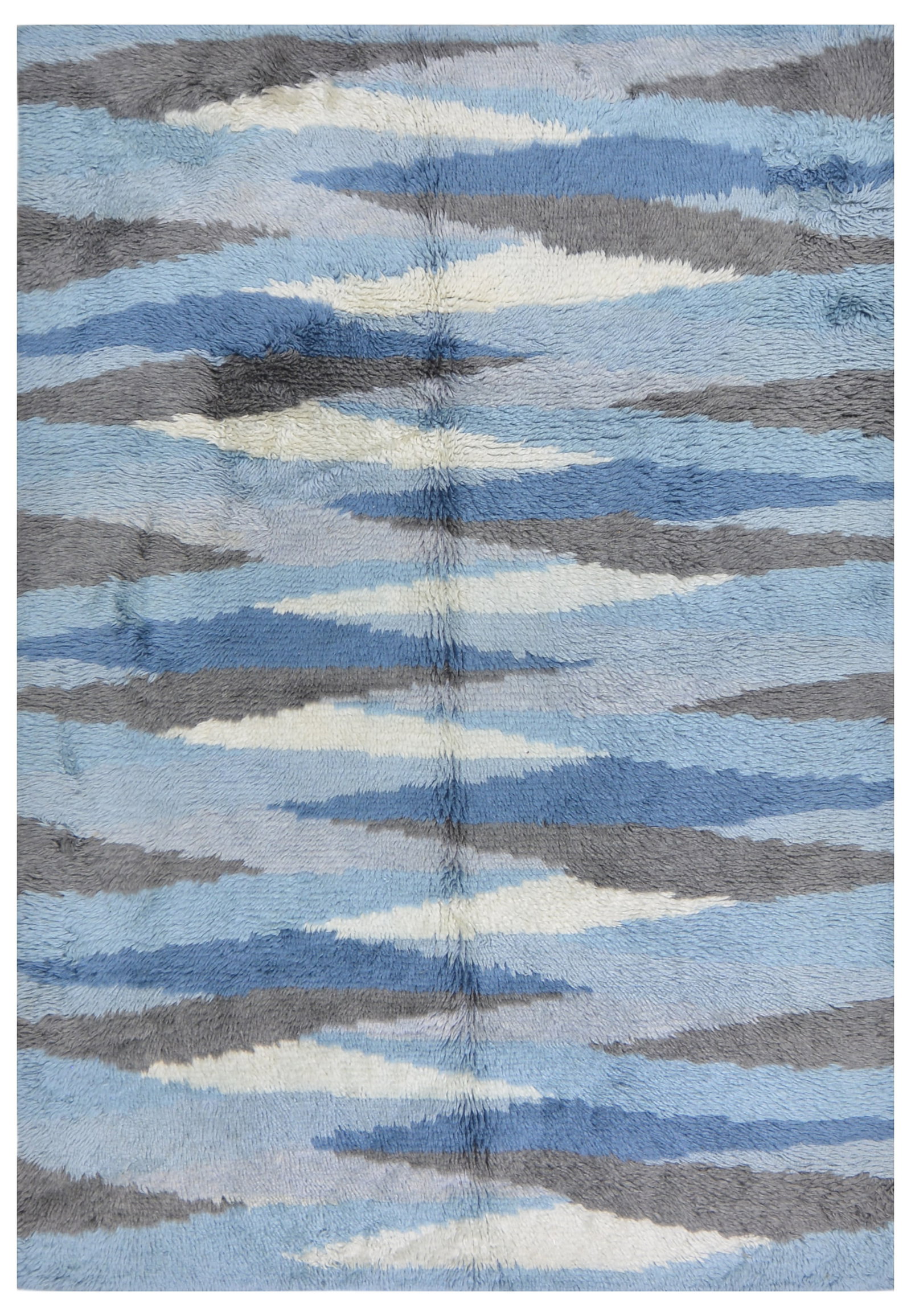 HAND KNOTTED WOOL MOROCCAN RUG (1 of 6)