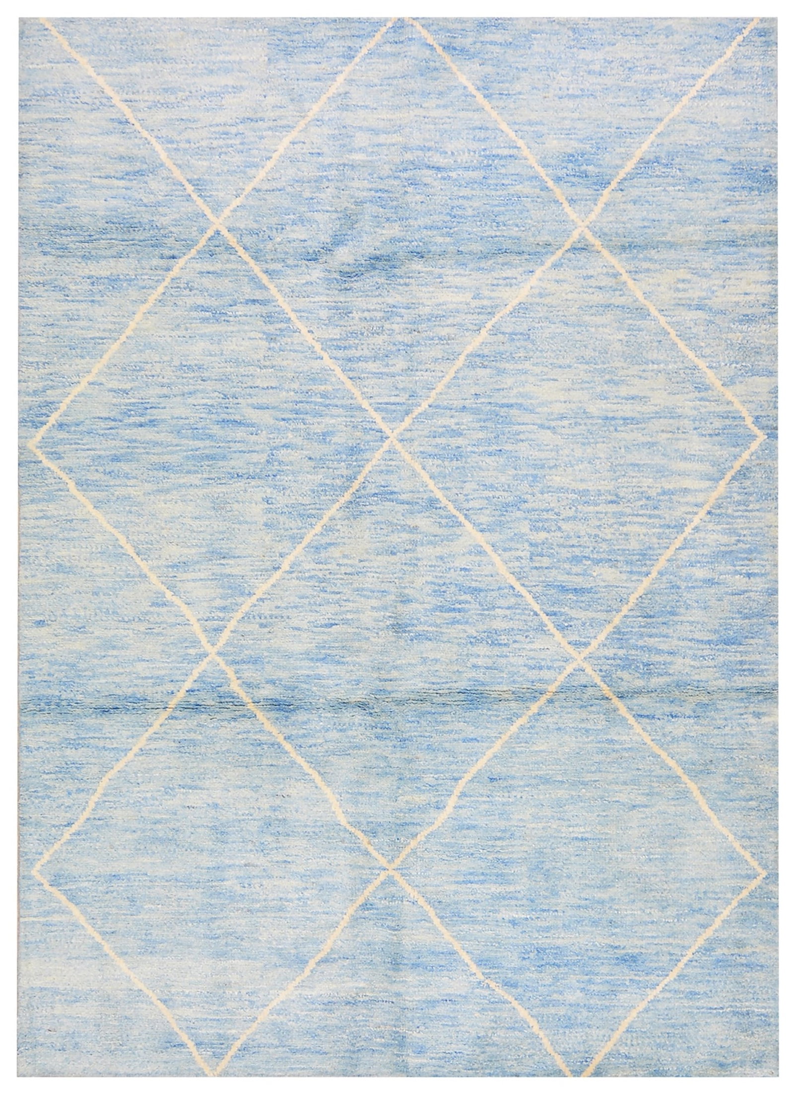 HAND KNOTTED WOOL MOROCCAN RUG (1 of 4)