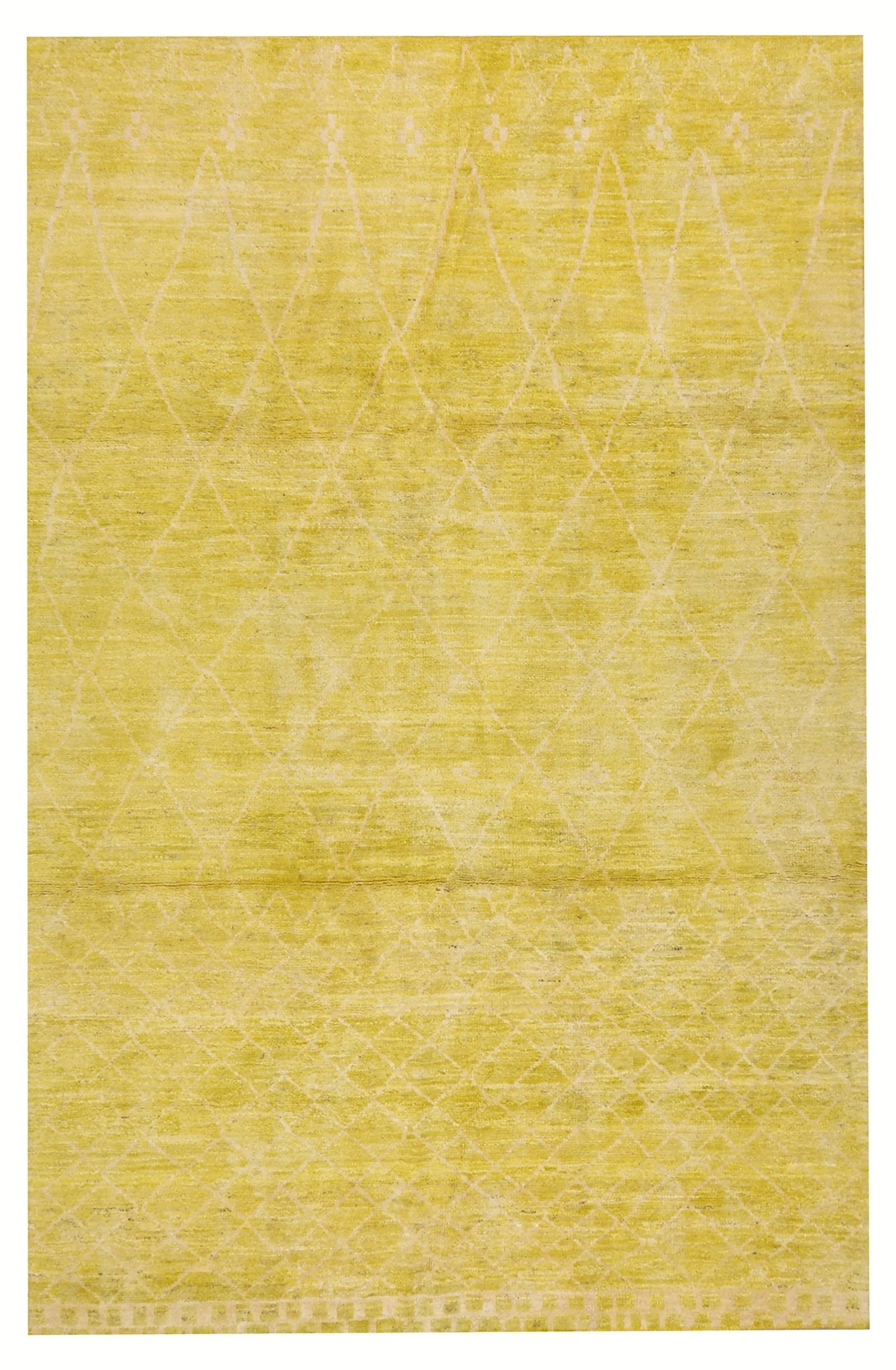 HAND KNOTTED WOOL MOROCCAN RUG (1 of 4)