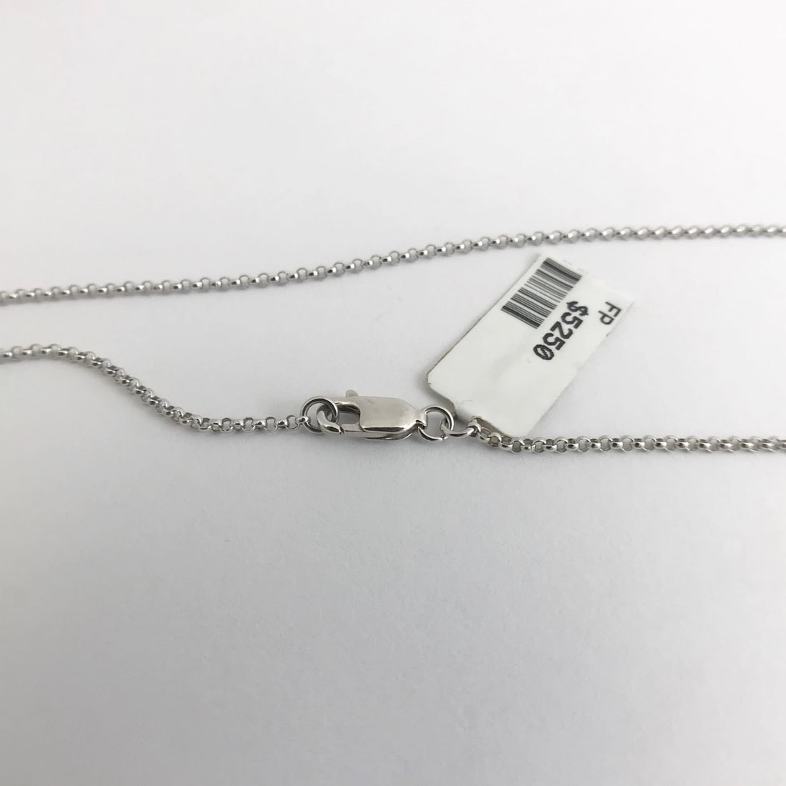 Green Emerald Diamond Halo Drop Pendant Lariat Y Necklace 18K White Gold .89 CTW - 10