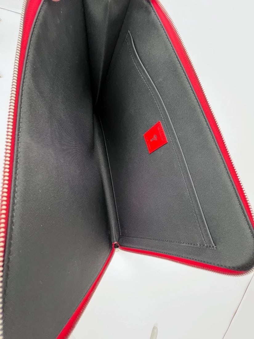 Louis Vuitton Fifa World up Pochette Jour epi Red Leather Clutch - 6