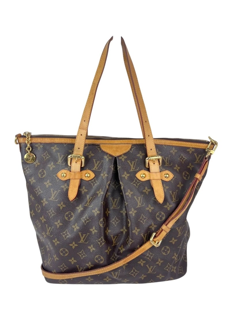 Louis Vuitton Palermo GM Monogram Zippered Tote Crossbody Bag - 2