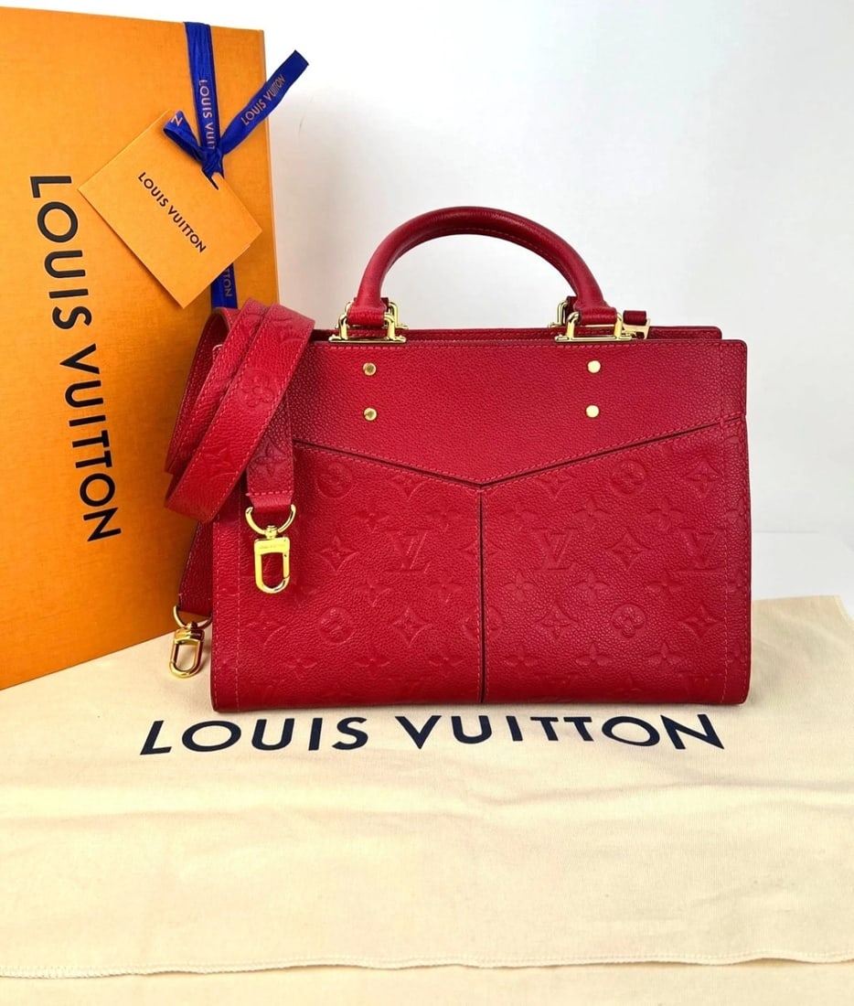 Louis Vuitton Scarlett Monogram Sully Empriente Leather Shoulder Bag - 3