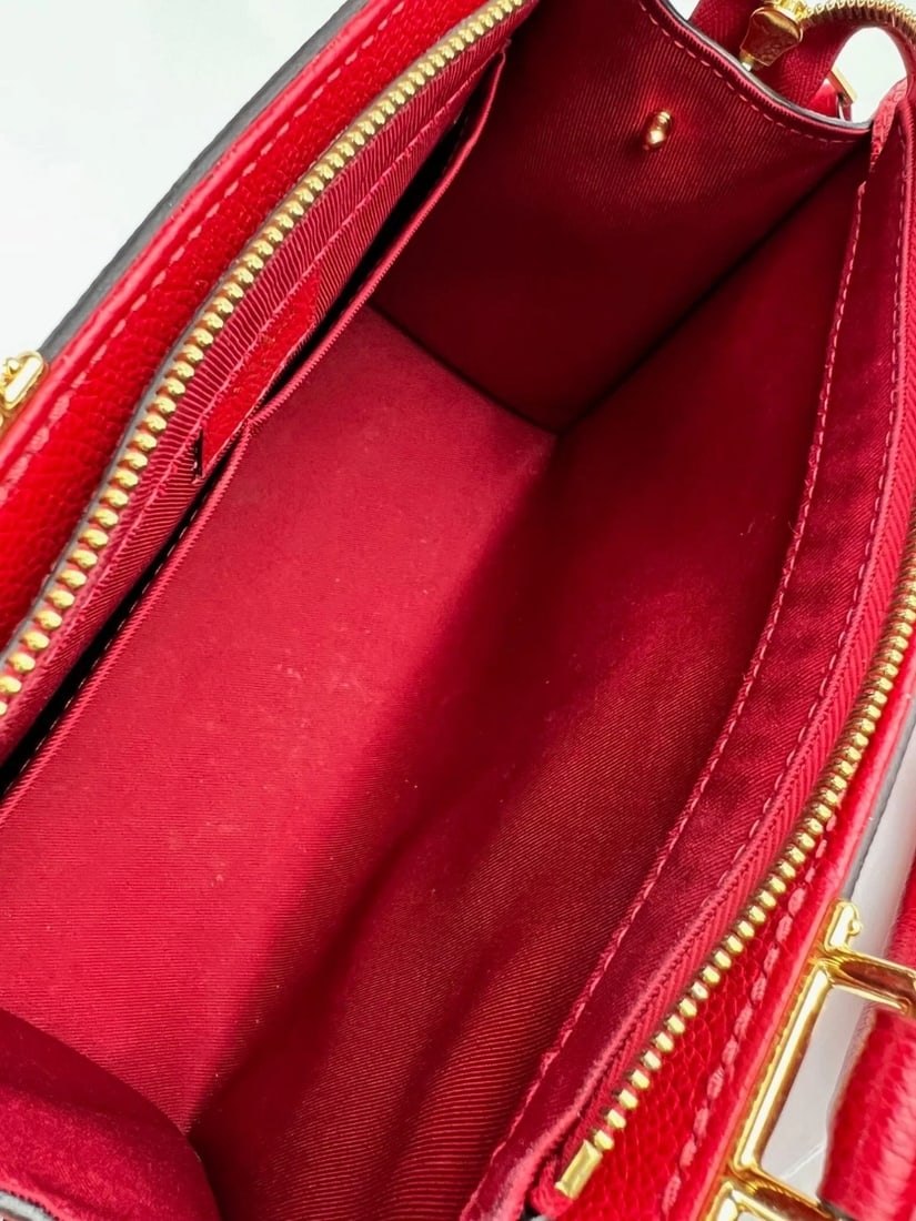 Louis Vuitton Scarlett Monogram Sully Empriente Leather Shoulder Bag - 9