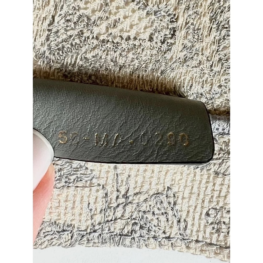 CHRISTIAN DIOR Canvas Embroidered Medium Dioriviera Grey Book Tote - 12