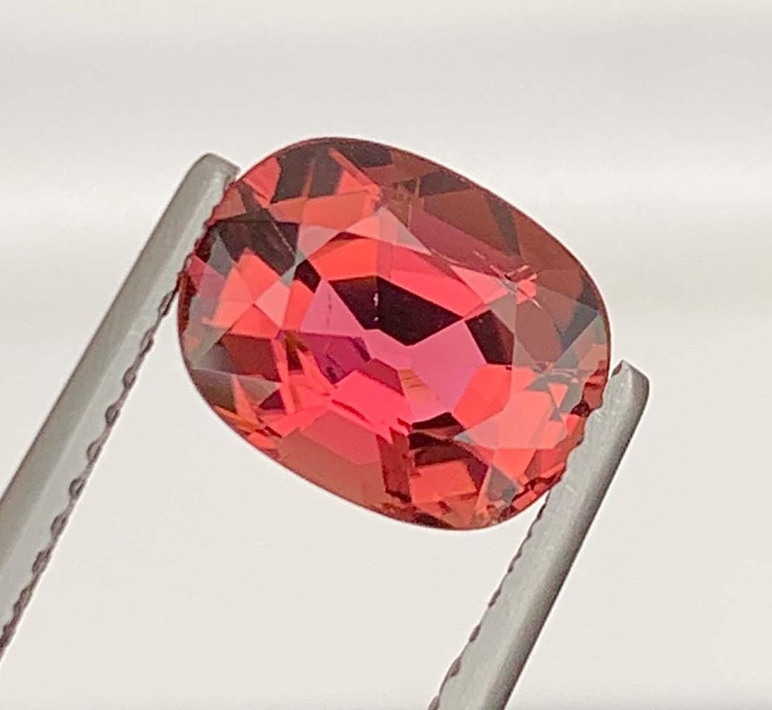 Bittersweet Tourmaline Gemstone: Natural October Birthstone, Africa (2.22 CT): Title: Bittersweet Tourmaline Gemstone: Natural October Birthstone, Africa (2.22 CT) Description: Gemstone: Tourmaline Bittersweet Tourmaline Gemstone: Natural October Birthstone, Africa Weight : 2.22