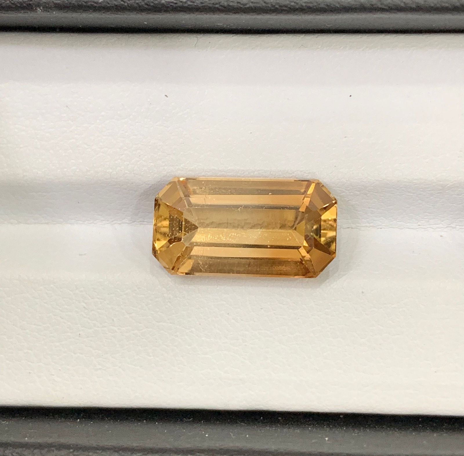 Golden Topaz Loose Gemstone: 10.64 Carat Emerald Cut - 2