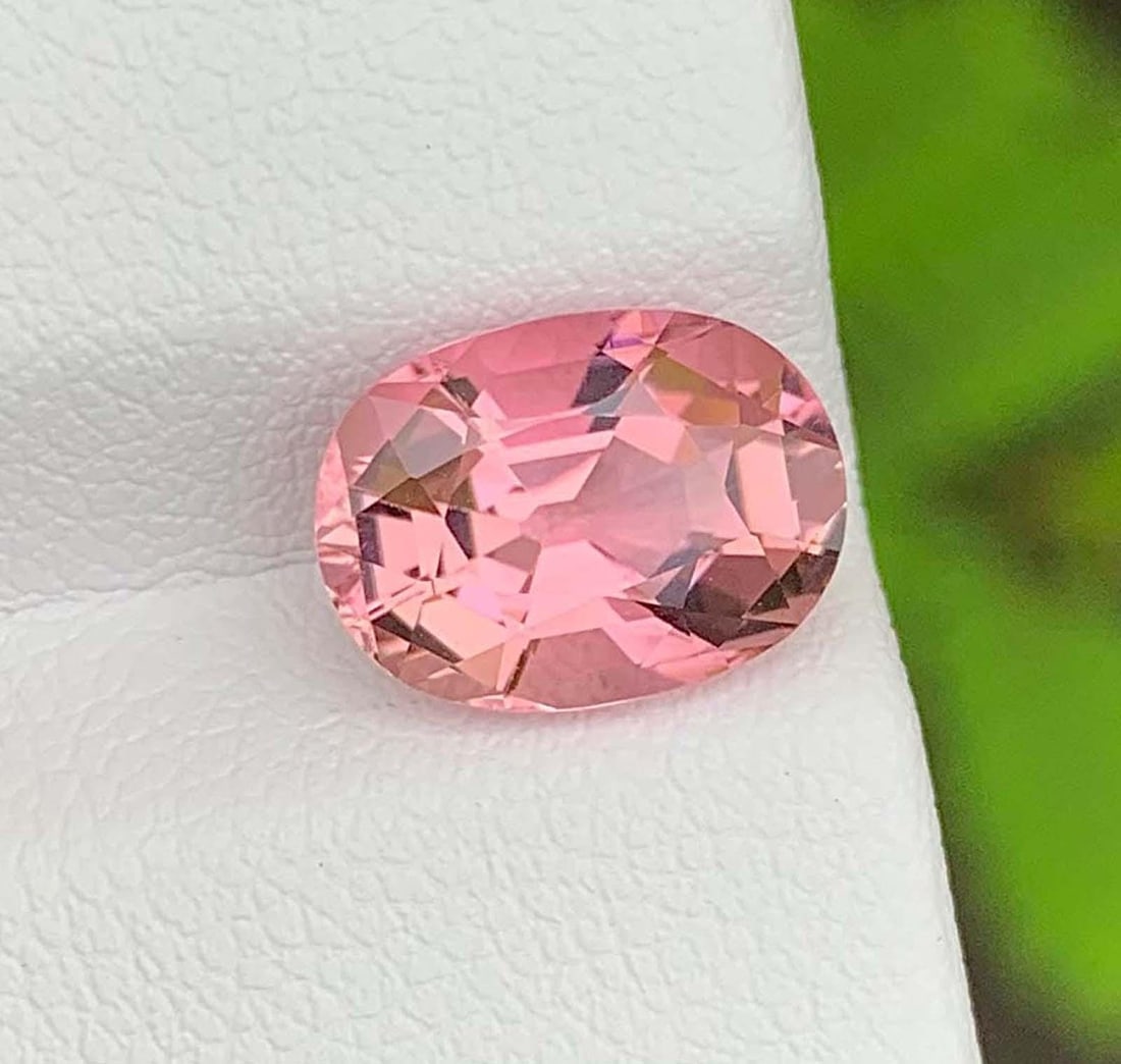 Dusty Rose Pink Tourmaline Gemstone: Natural October Birthstone, Africa (3.03 CT): Title: Dusty Rose Pink Tourmaline Gemstone: Natural October Birthstone, Africa (3.03 CT) Description: Gemstone: Tourmaline Dusty Rose Pink Tourmaline Gemstone: Natural October Birthstone, Africa Weigh
