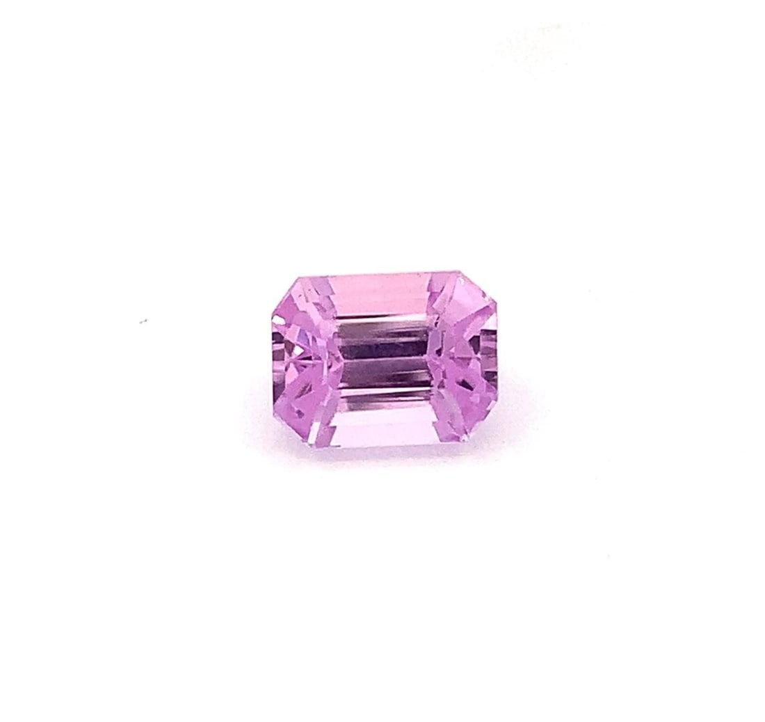 Candy Pink Kunzite Emerald Cut Gemstone From Afghanistan - 5.95 Carat: Title: Candy Pink Kunzite Emerald Cut Gemstone From Afghanistan - 5.95 Carat Description: Item details Highlights Handpicked by GemsAndJewelsUSA Supplies for making crafts Gemstone: Kunzite Carat weig