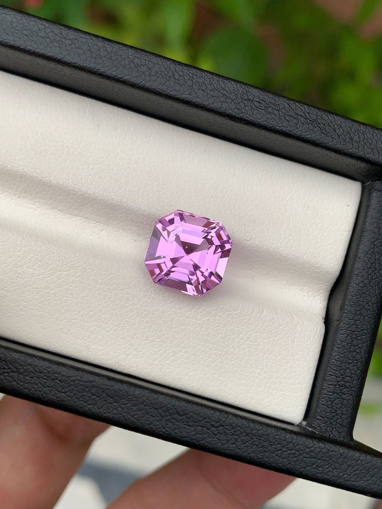Pink Kunzite Gemstone: 6.65 Carat Asscher Cut, September Birthstone: Title: Pink Kunzite Gemstone: 6.65 Carat Asscher Cut, September Birthstone Description: Item details Highlights Handpicked by GemsAndJewelsUSA Supplies for making crafts Gemstone: Kunzite Carat weight