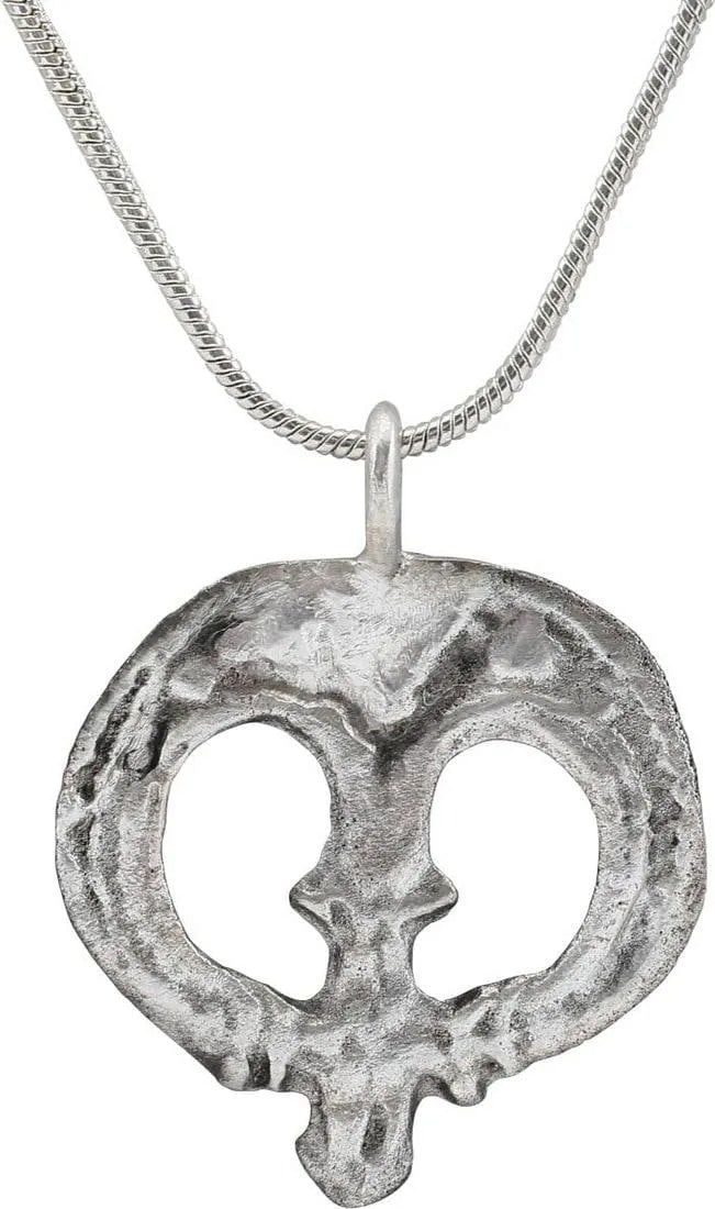 VIKING LUNAR PENDANT NECKLACE, LATE 11th CENTURY (1 of 4)