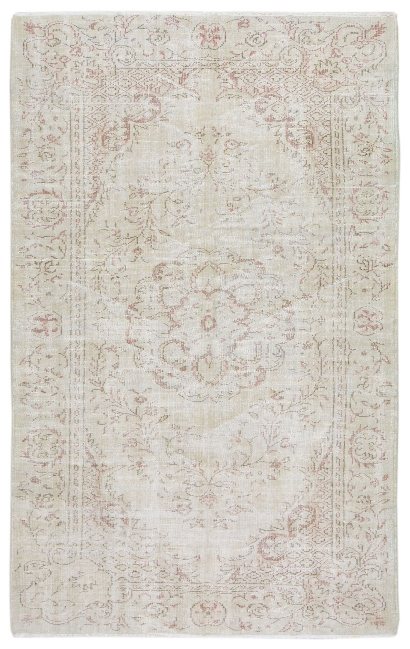 HAND KNOTTED WOOL ANATOLIAN RUG: Title: HAND KNOTTED WOOL ANATOLIAN RUG Dimensions: 5'7X9'2 Age: VINTAGE Origin: TURKISH Reserve: $750.00 Shipping: Domestic: Shipping rates are determined by destination International: Forei