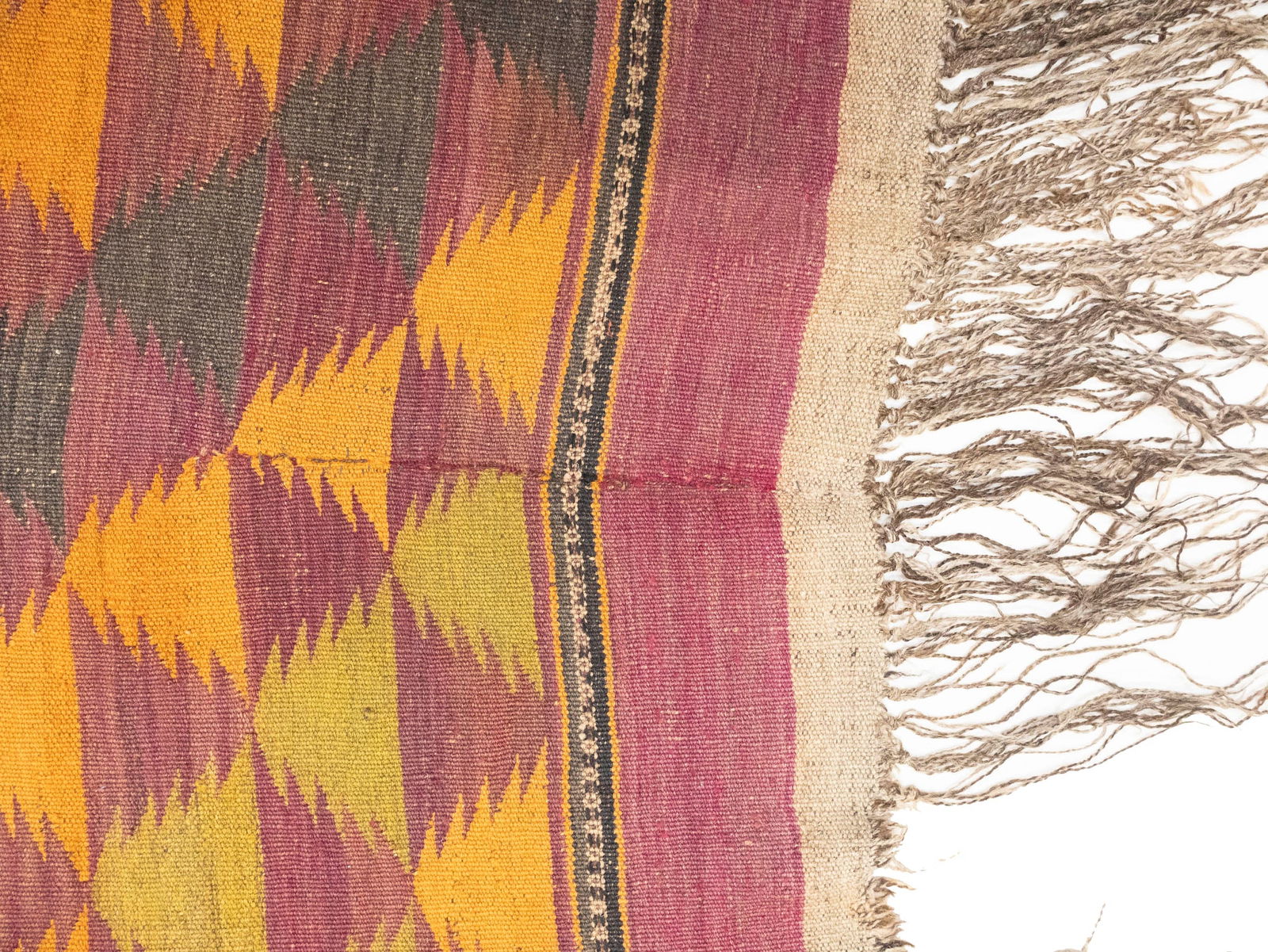 Multicolored Geometric Reversible 10X15 Kilim Oriental Rug - 13