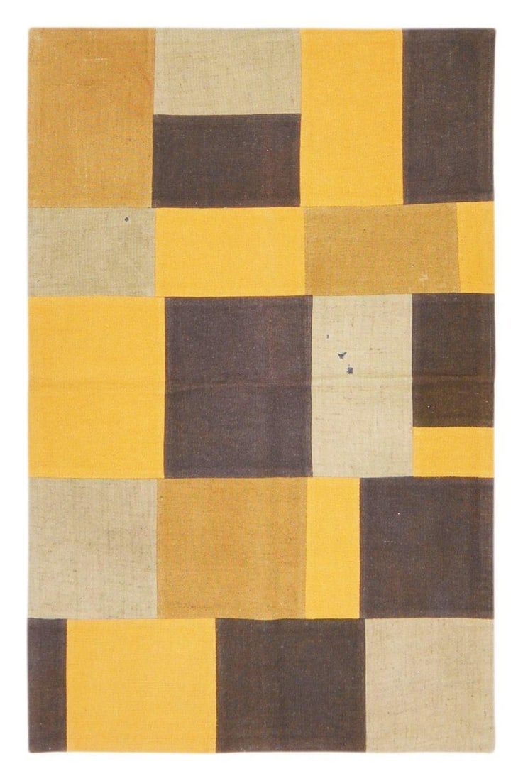 FLATWEAVE WOOL KILIMS RUG: Title: FLATWEAVE WOOL KILIMS RUG Dimensions: 3'1X5 Age: VINTAGE Origin: TURKISH Reserve: $750.00 Shipping: Domestic: Shipping rates are determined by destination International: Foreign shipp