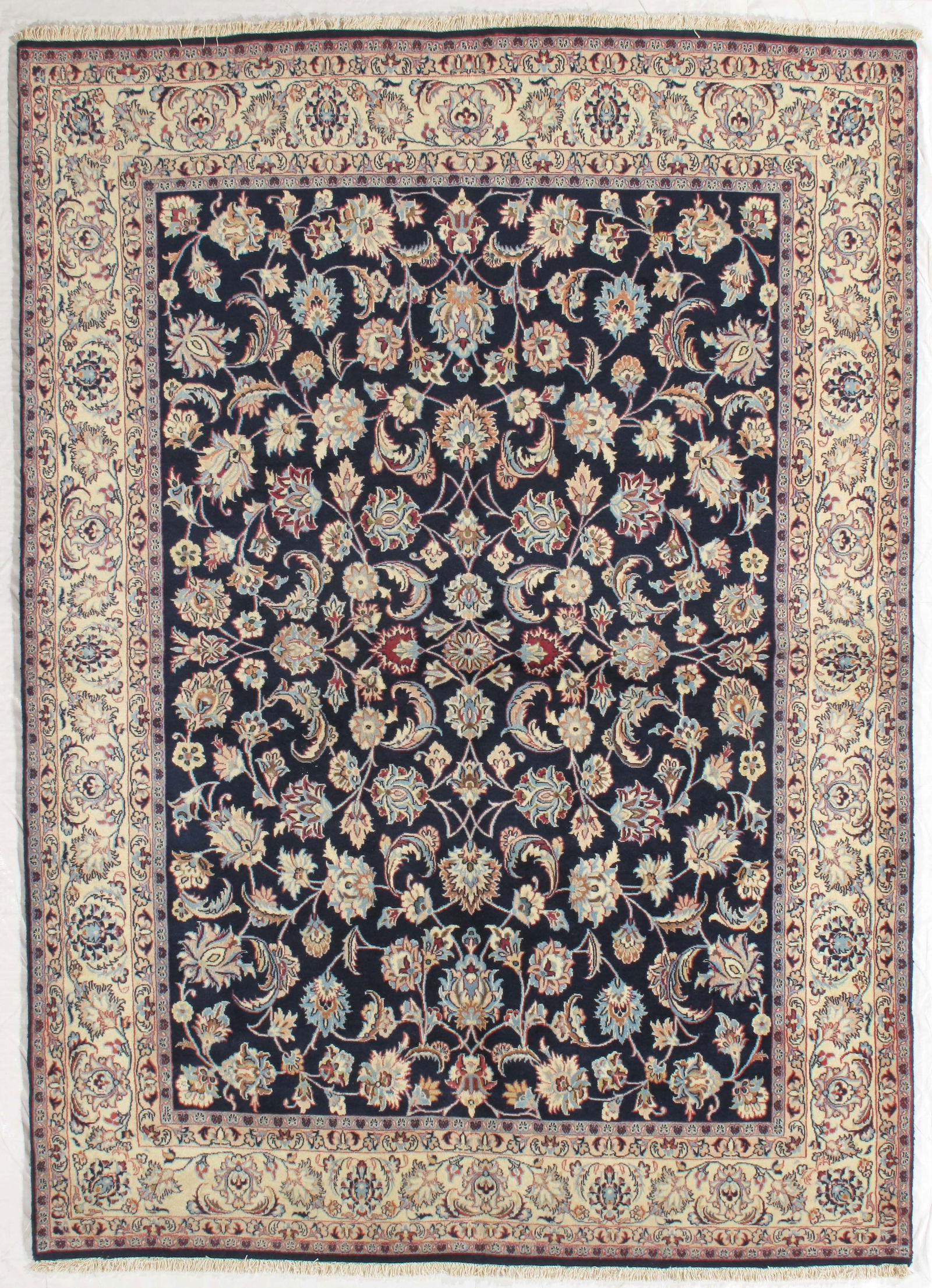Mashad 6.6x8.10: Title:Mashad 6.6x8.10 Origin:Iran Year:new Material:wool Size:6.6x8.10 Reserve: $1,500.00 Shipping: Domestic: Flat-rate of $150.00 to anywhere within the contiguous U.S. International: Forei