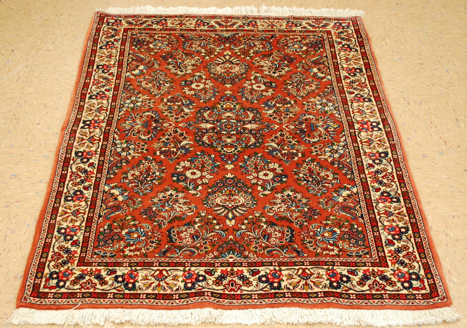 Persian SARUK RUG 3.8x5.2 (1 of 13)