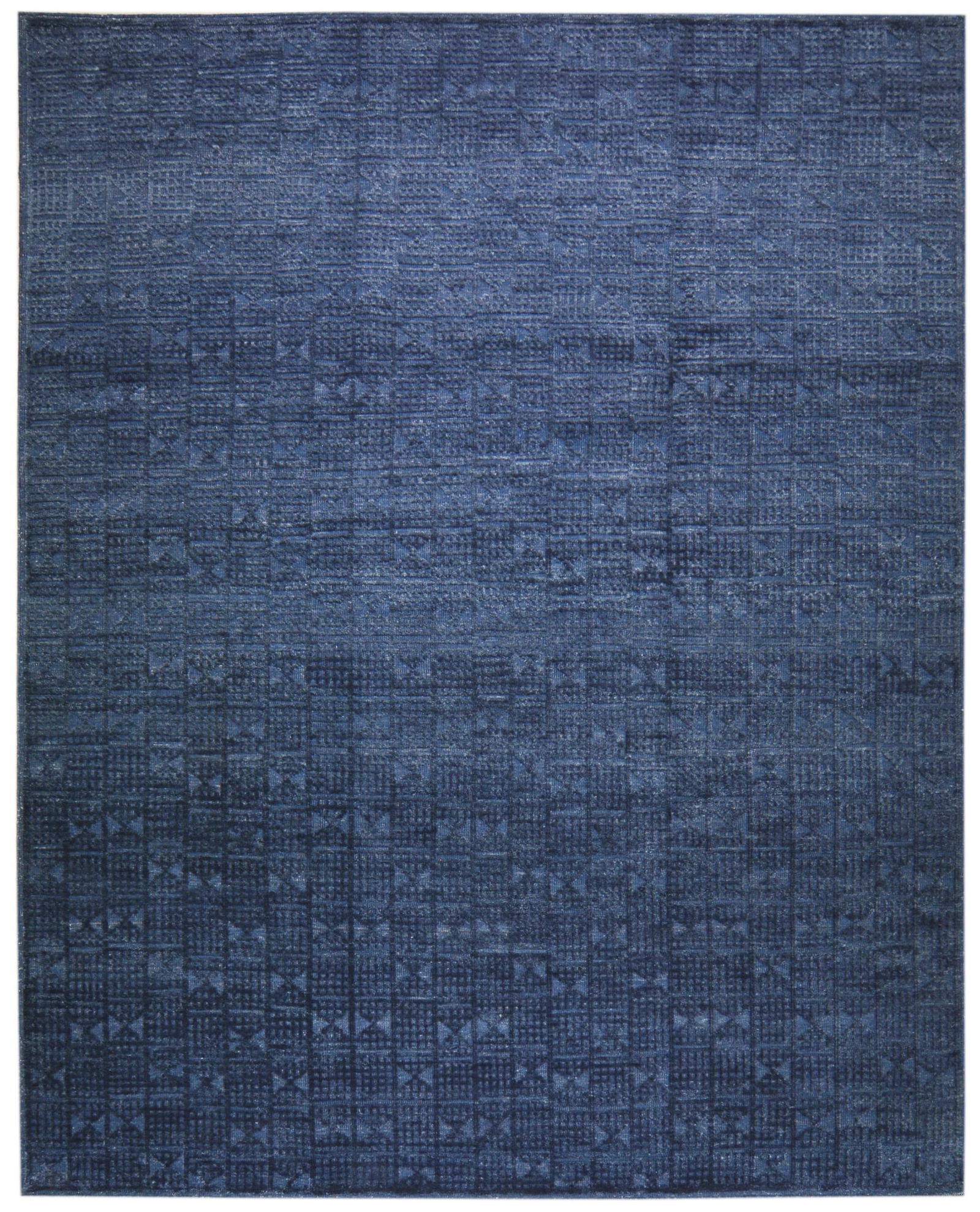 HAND KNOTTED WOOL ALEPH RUG (1 of 1)