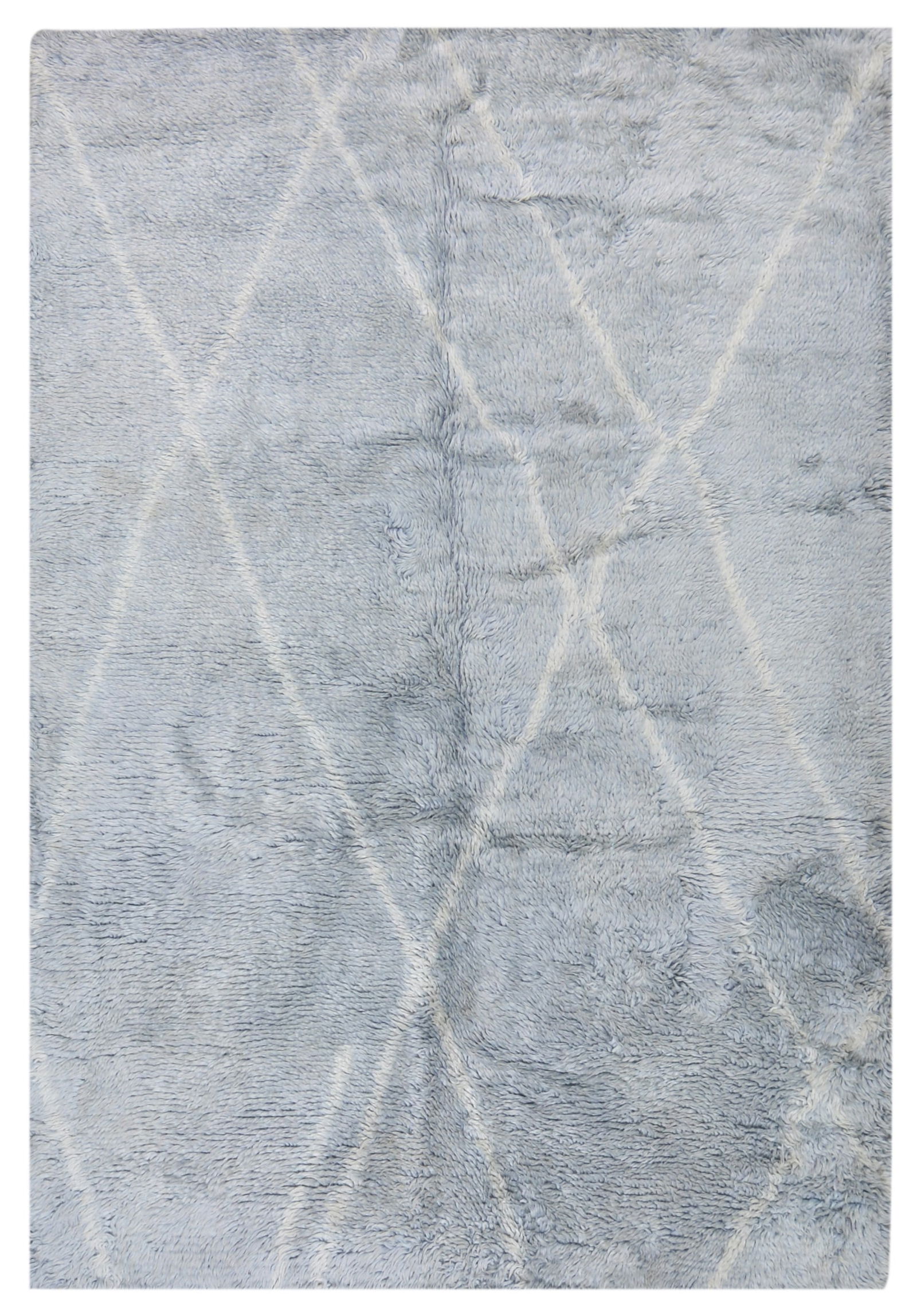 HAND KNOTTED WOOL MOROCCAN RUG (1 of 7)