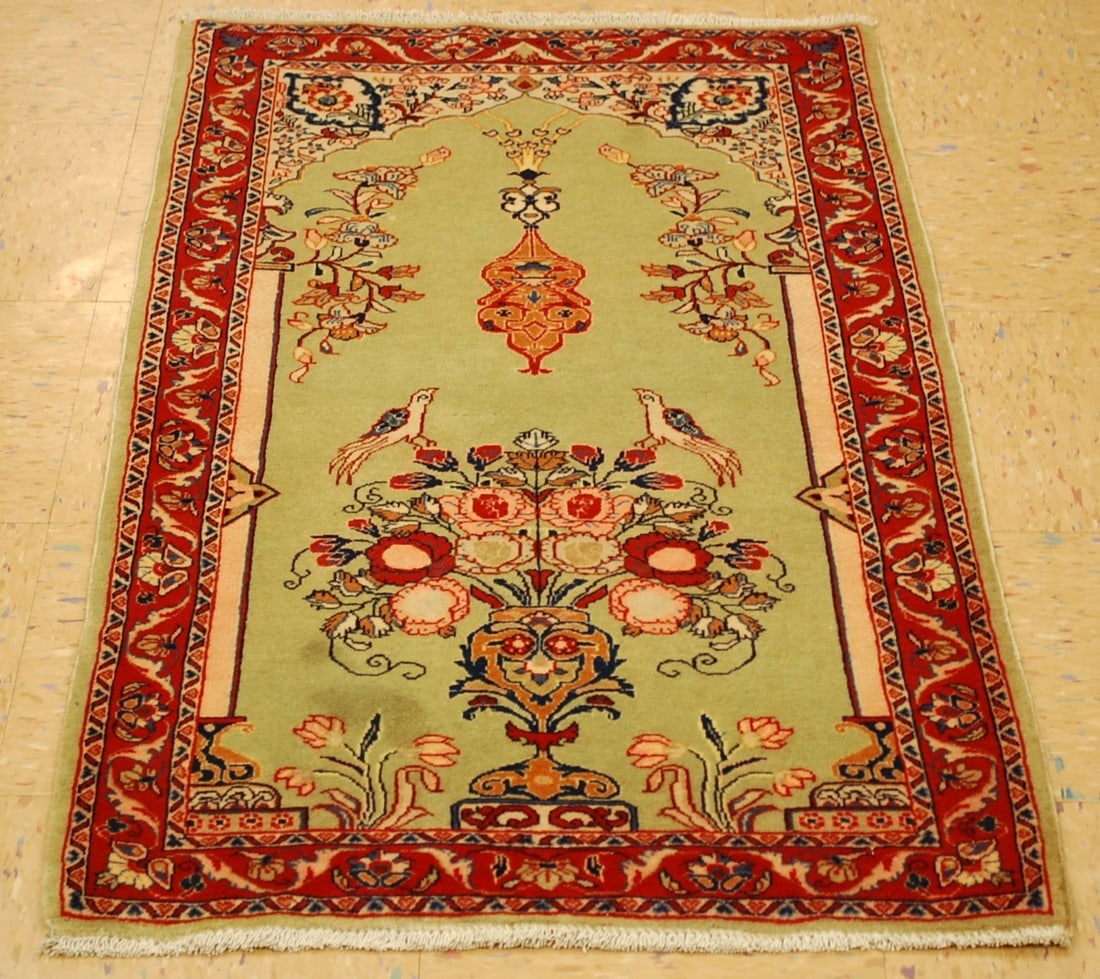 Persian SARUK RUG 2'4" x 4'1" (1 of 6)