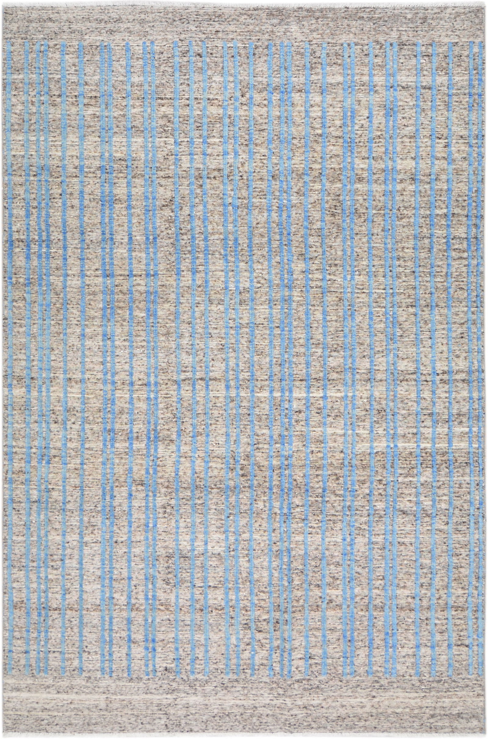 HAND KNOTTED WOOL ALEPH RUG: Title: HAND KNOTTED WOOL ALEPH RUG Dimensions: 6'7X10'1 Age: NEW Origin: MOROCCAN Reserve: $1,875.00 Shipping: Domestic: Shipping rates are determined by destination International: Foreign s
