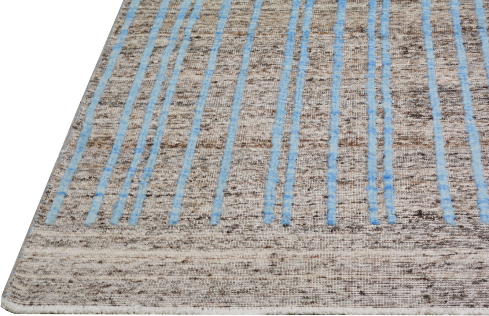 HAND KNOTTED WOOL ALEPH RUG - 4