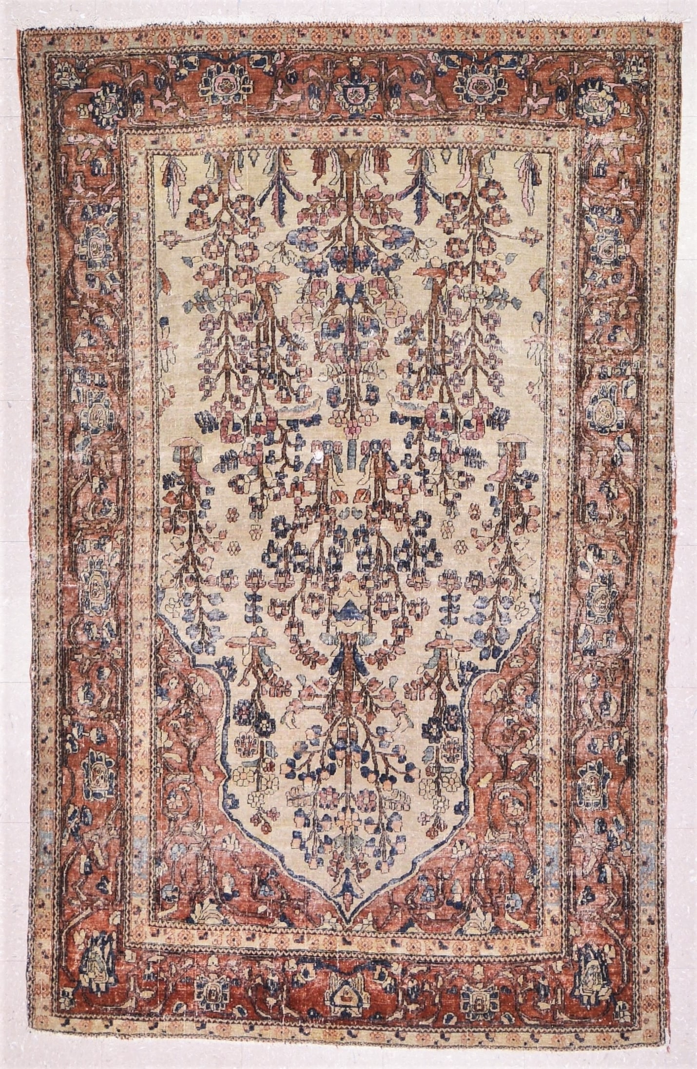 HAND KNOTTED WOOL PERSIAN RUG (1 of 5)